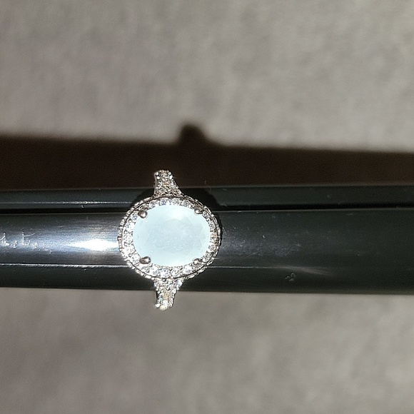 Faux Moonstone Ring - Picture 3 of 10
